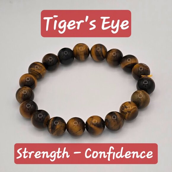Tiger’s Eye Bracelet – Strength + Confidence - Picture 1 of 2